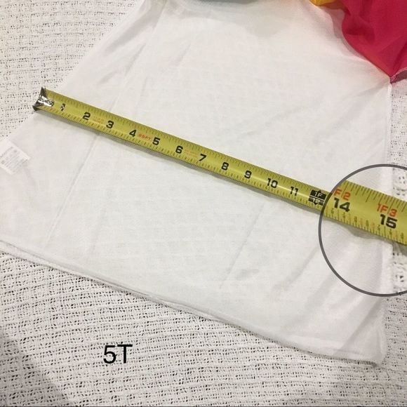 Rainbow Chiffon Sheath Sun Dress (12m-5T) - Picture 6 of 8